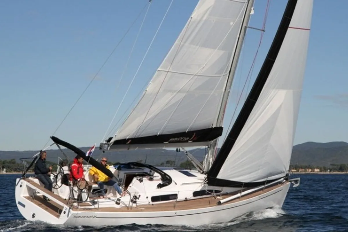 Wild Bee, a AD Boats Salona 41 sailboat at Marmaris, Turkey