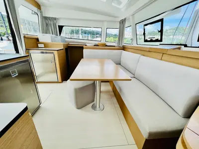Salon of Olokum Denia Bareboat, a Excess 11 catamaran at Dénia, Spain