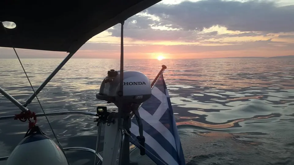 Circe, a Jeanneau Sun Odyssey 410 sailboat at Volos Municipality, Greece