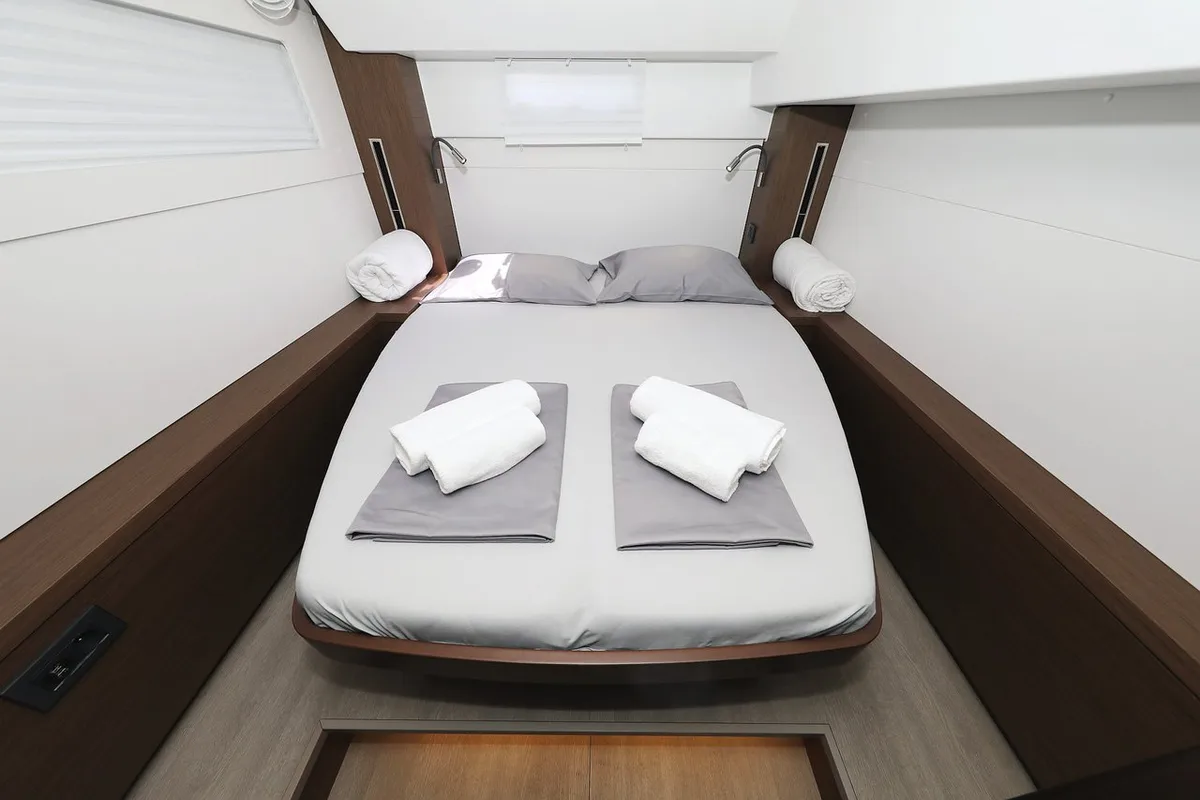Cabin on Panos, a Lagoon 46 catamaran at Općina Sukošan, Croatia
