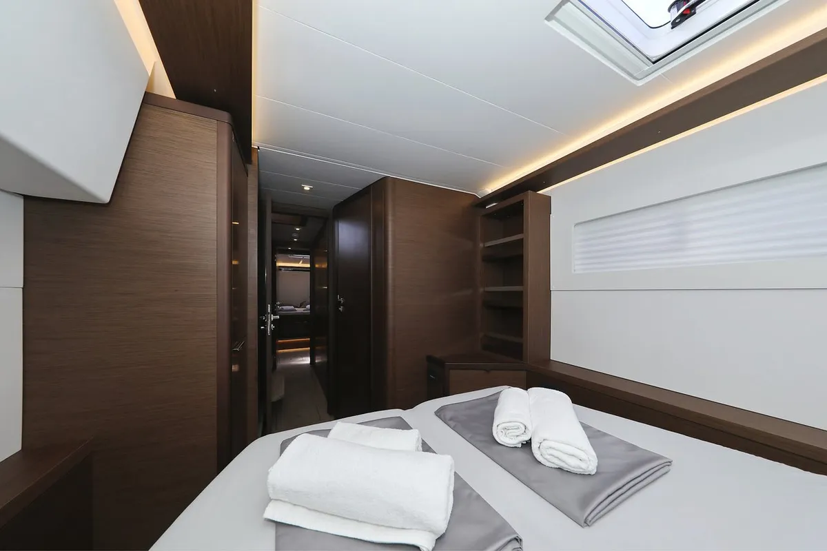 Cabin on Panos, a Lagoon 46 catamaran at Općina Sukošan, Croatia