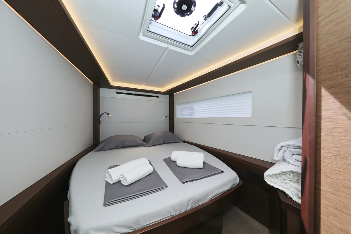 Cabin on Panos, a Lagoon 46 catamaran at Općina Sukošan, Croatia