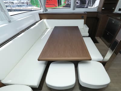 Salon of Panos, a Lagoon 46 catamaran at Općina Sukošan, Croatia