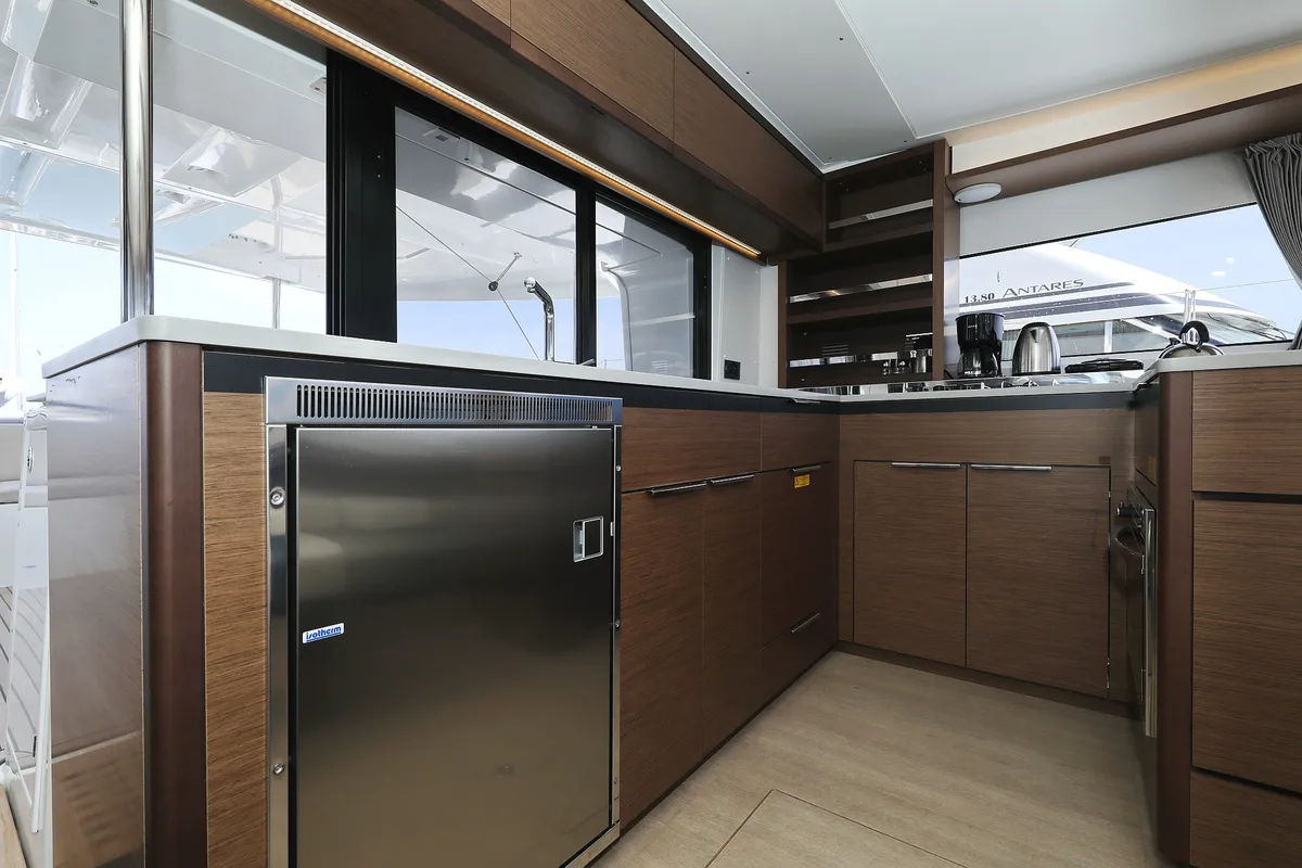 Galley of Panos, a Lagoon 46 catamaran at Općina Sukošan, Croatia
