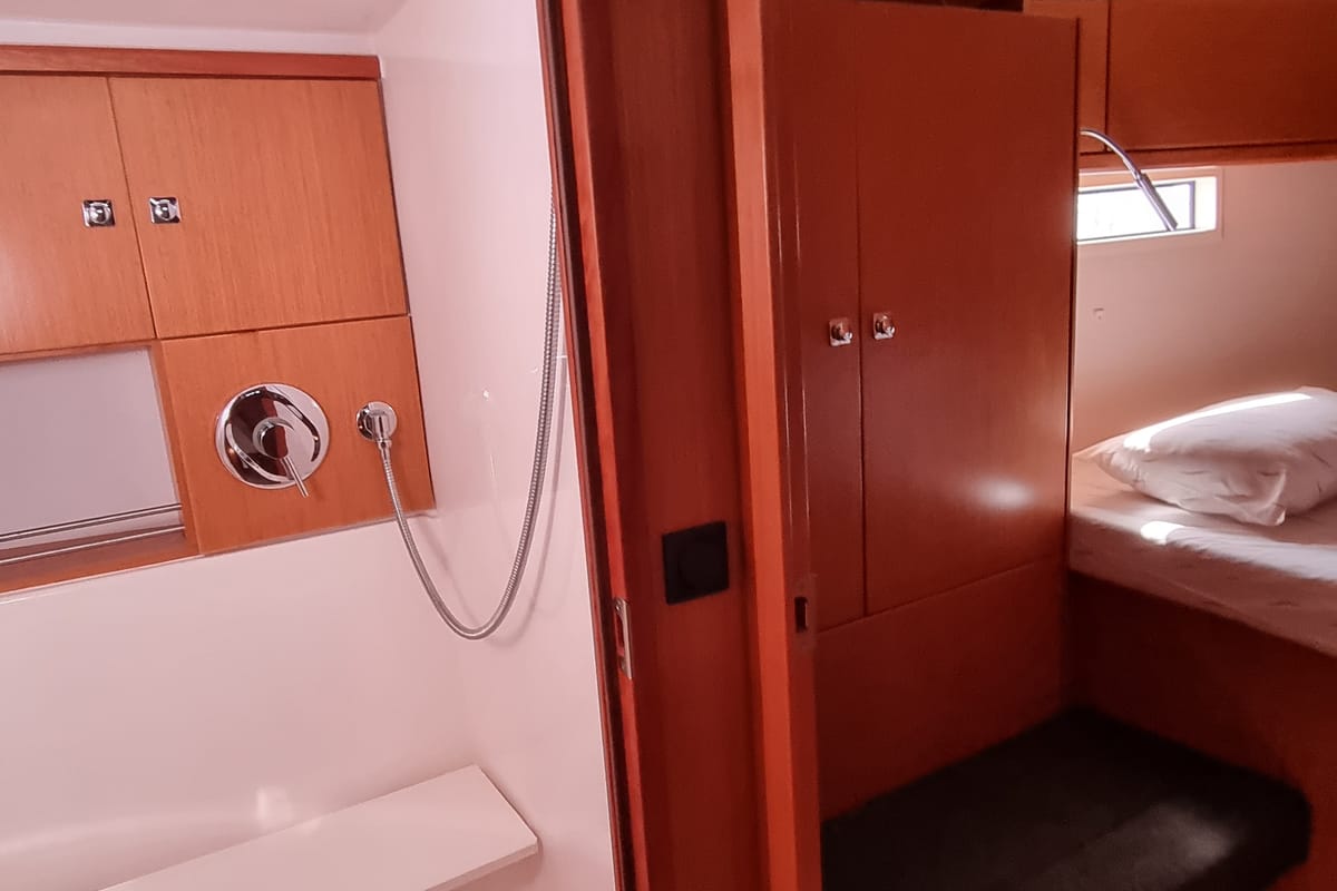 Spring Dolphin, a Bavaria Cruiser 46 sailboat at Split, Croatia
