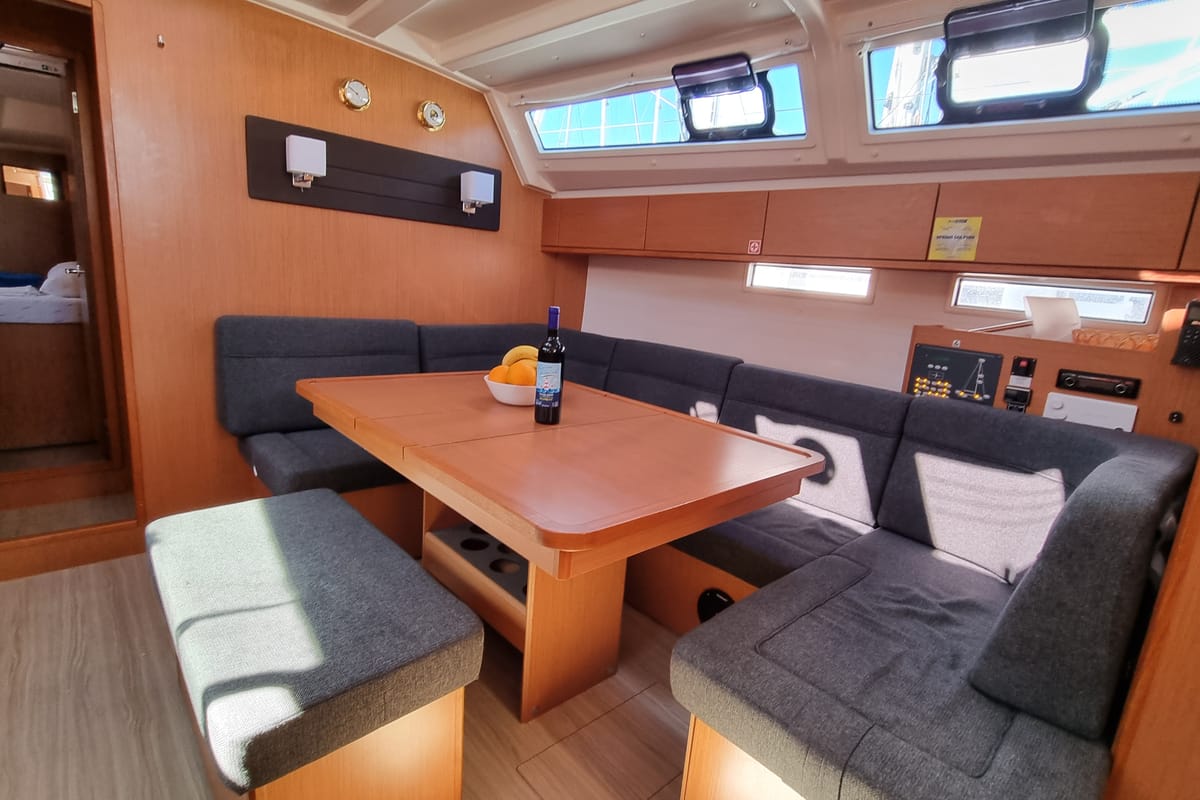 Spring Dolphin, a Bavaria Cruiser 46 sailboat at Split, Croatia