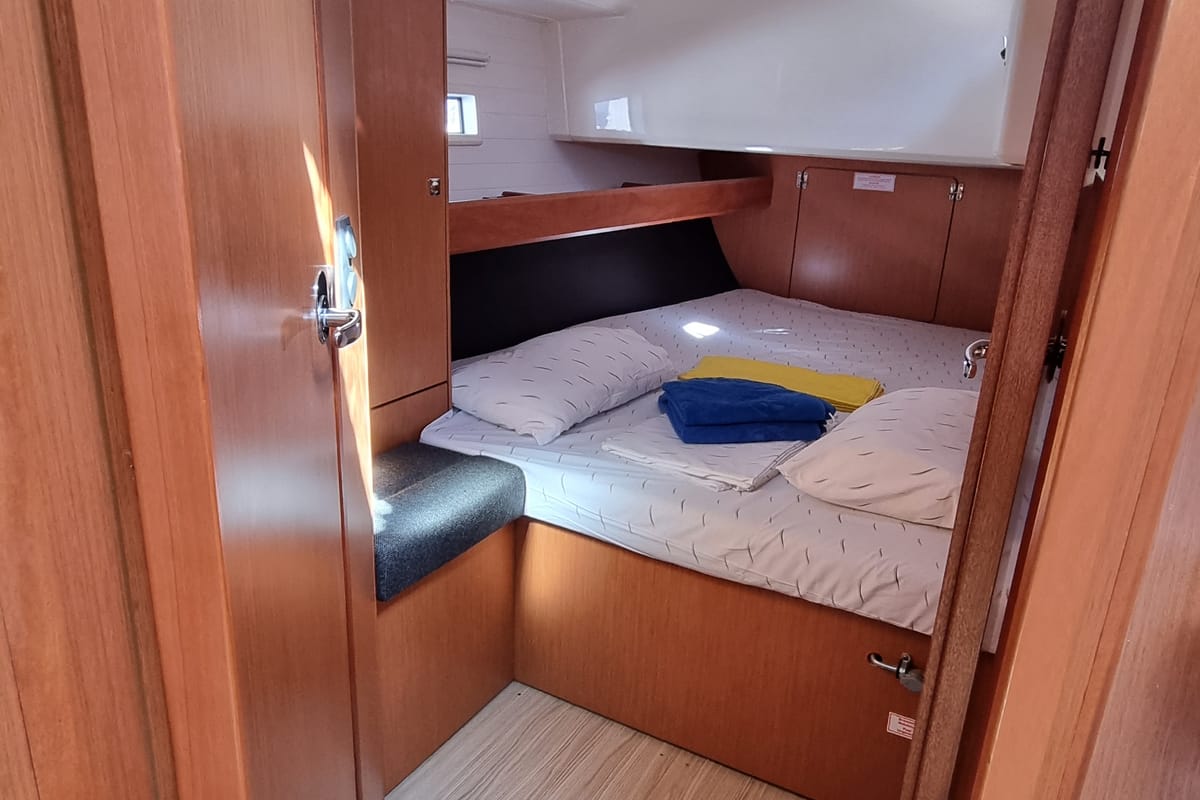 Spring Dolphin, a Bavaria Cruiser 46 sailboat at Split, Croatia