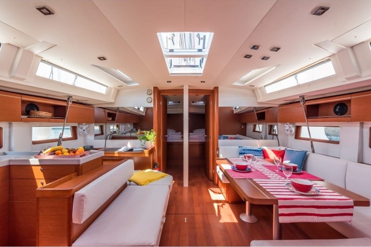True Wind, a Beneteau Oceanis 51.1 sailboat at Split, Croatia