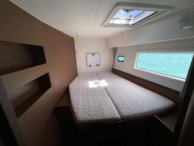 Cabin on Day Elli, a Lagoon 42 catamaran at Felanitx, Spain