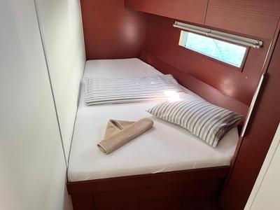 Cabin on Riesling, a Hanse Yachts Hanse 460 sailboat at Seget Donji, Croatia