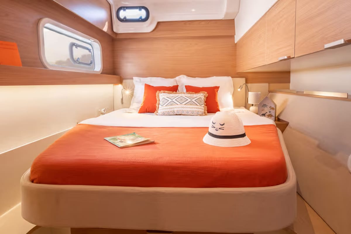 Ida, a Bali Catspace catamaran at Marmaris, Turkey