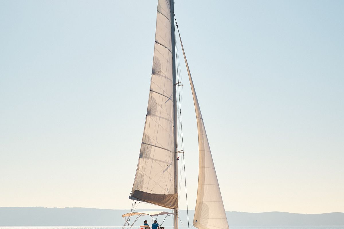 CONSTELLATION, a Lagoon 46 catamaran at Grad Trogir, Croatia