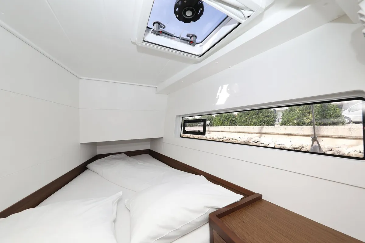 Cabin on Blue Angel, a Lagoon 40 catamaran at Općina Sukošan, Croatia