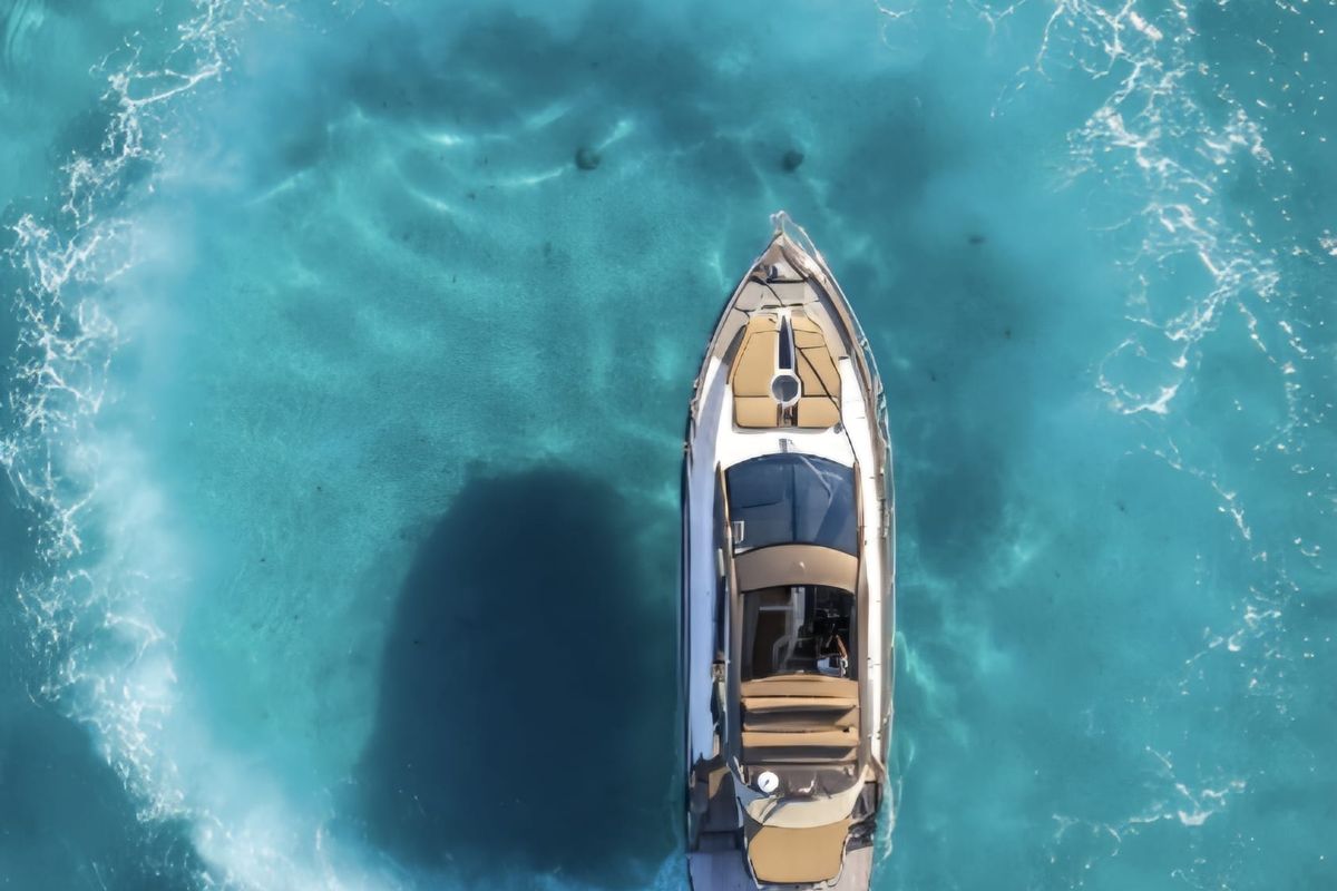 Exterior view of Brown Sugar, a Cranchi M44 HT yacht at Split, Croatia