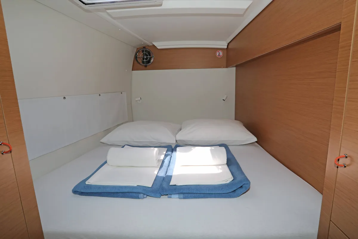 Dioscuri, a Excess 11 - 4 + 1 + 1 cab. catamaran at Split, Croatia