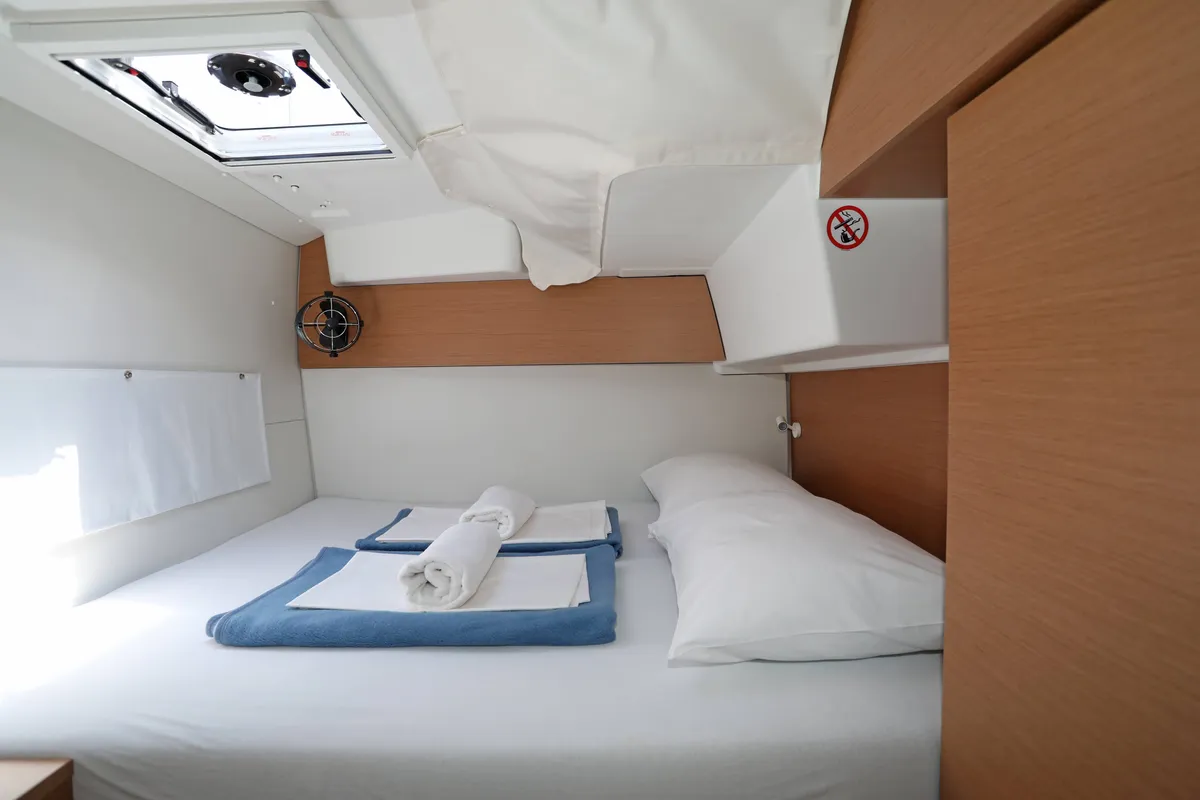 Dioscuri, a Excess 11 - 4 + 1 + 1 cab. catamaran at Split, Croatia