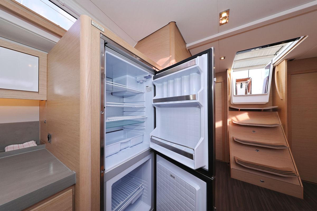 Galley of Odyssey, a Dufour 470 sailboat at Općina Sukošan, Croatia
