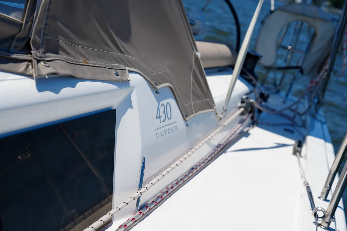 Slowdown, a Dufour Dufour 430 sailboat at Annapolis, United States