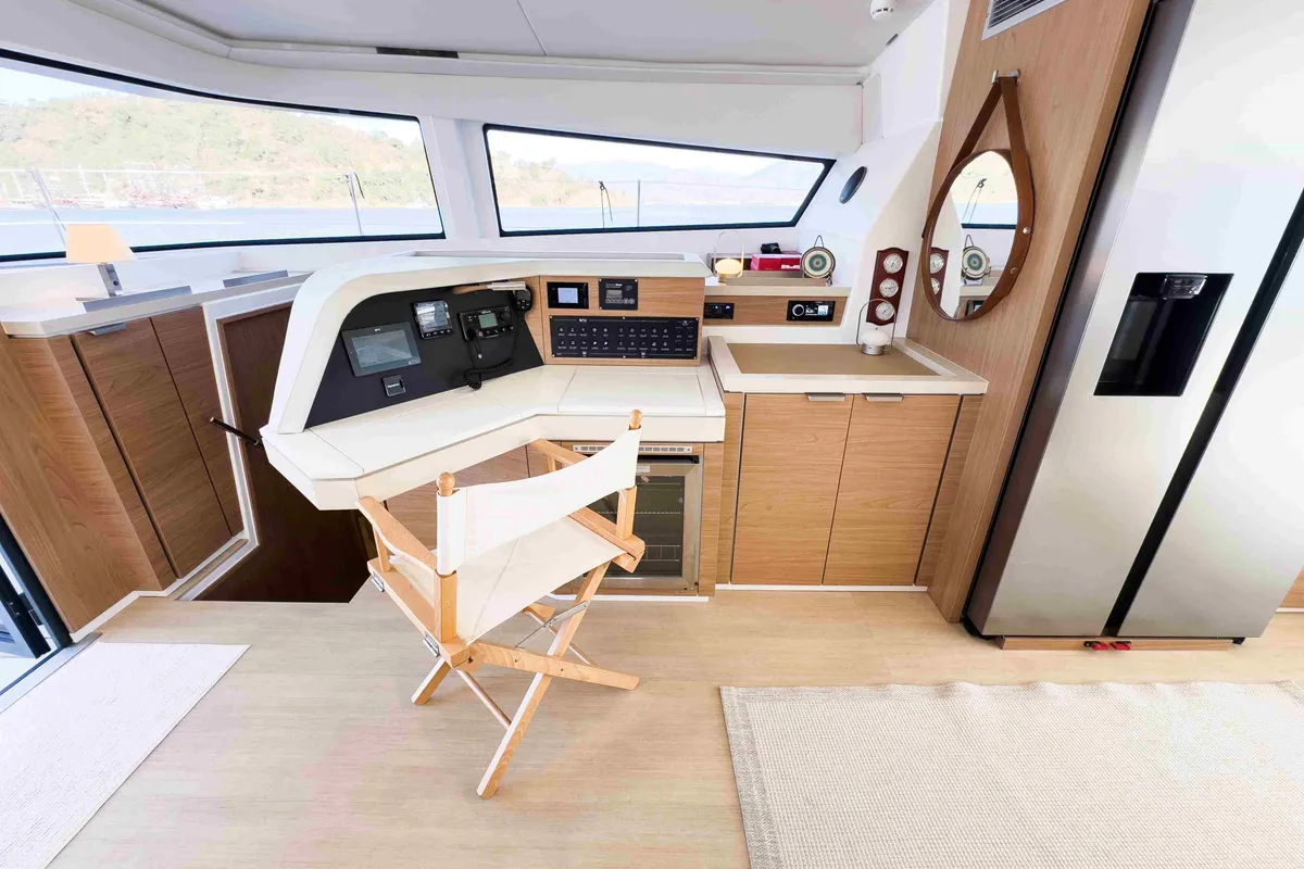La Brise 2, a Bali 5.4 catamaran at Fethiye, Turkey
