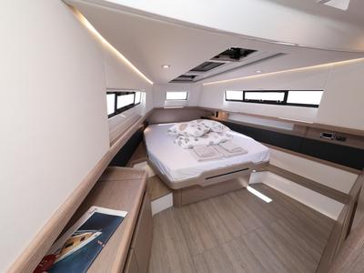 Cabin on No Name, a Fjord 44 Open yacht at Grad Kaštela, Croatia