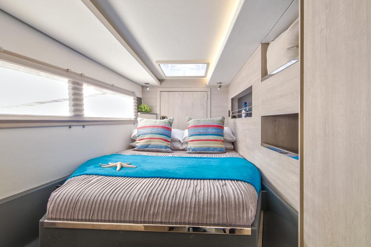 Cabin on Moorings 4500L/10 Exclusive Plus, a Leopard 45 catamaran at Road Town, British Virgin Islands