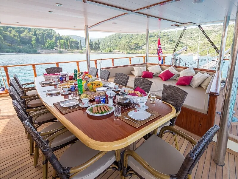 Head on Morning Star, a Custom Made M/S Morning Star yacht at Split, Croatia