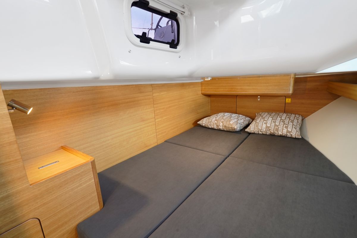 Cabin on Micky, a Elan Impression 40.1 sailboat at Grad Pula, Croatia