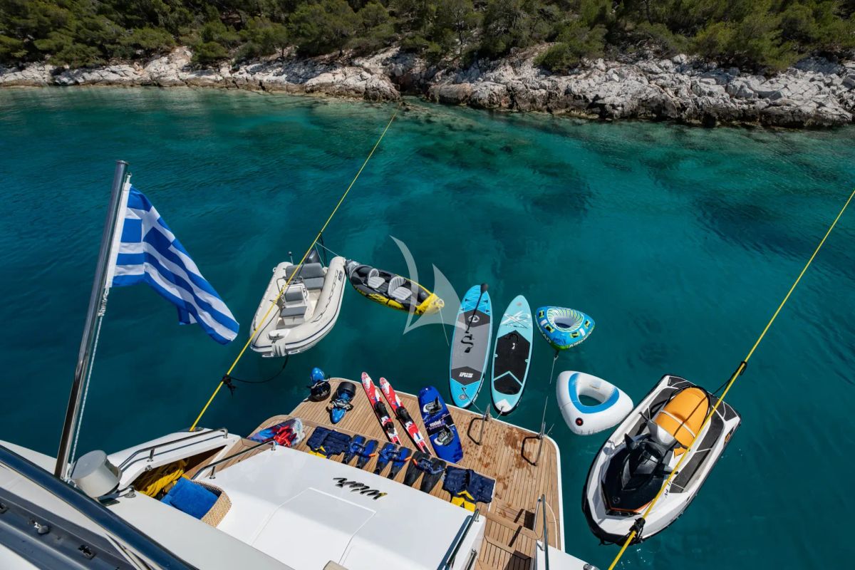 Wish, a Alfamarine 90 yacht at Athens, Greece