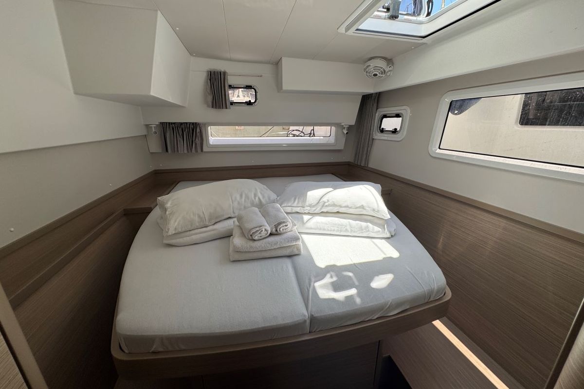 Cabin on Valmy - 1625/2025, a Lagoon 42 catamaran at Palma de Mallorca, Spain