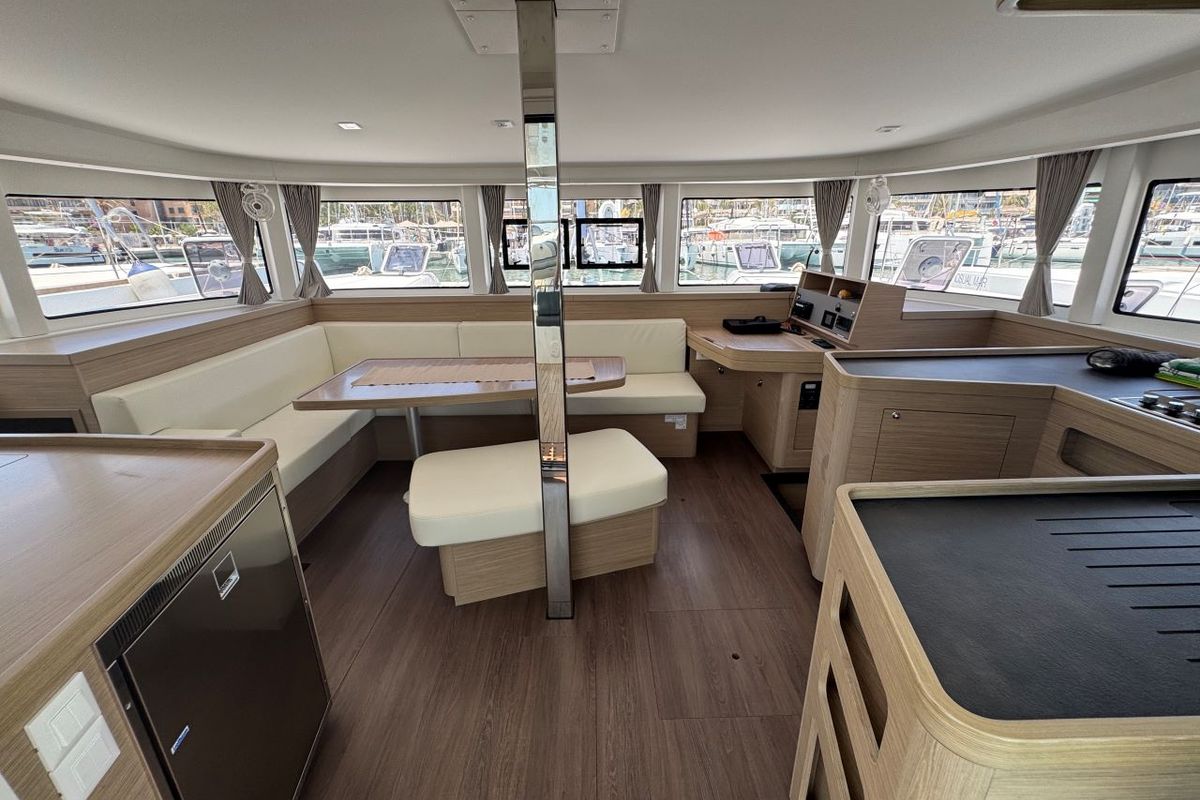 Salon of Valmy - 1625/2025, a Lagoon 42 catamaran at Palma de Mallorca, Spain