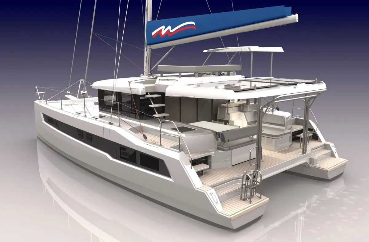 Moorings 4300 - 3 Exclusive Plus, a Leopard Leopard 43 catamaran at Marigot, France