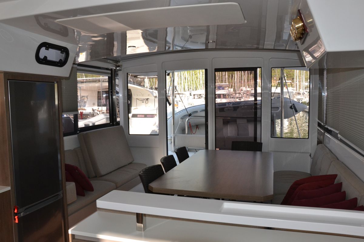Salon of Dreams NK, a Bali Catspace catamaran at Marmaris, Turkey