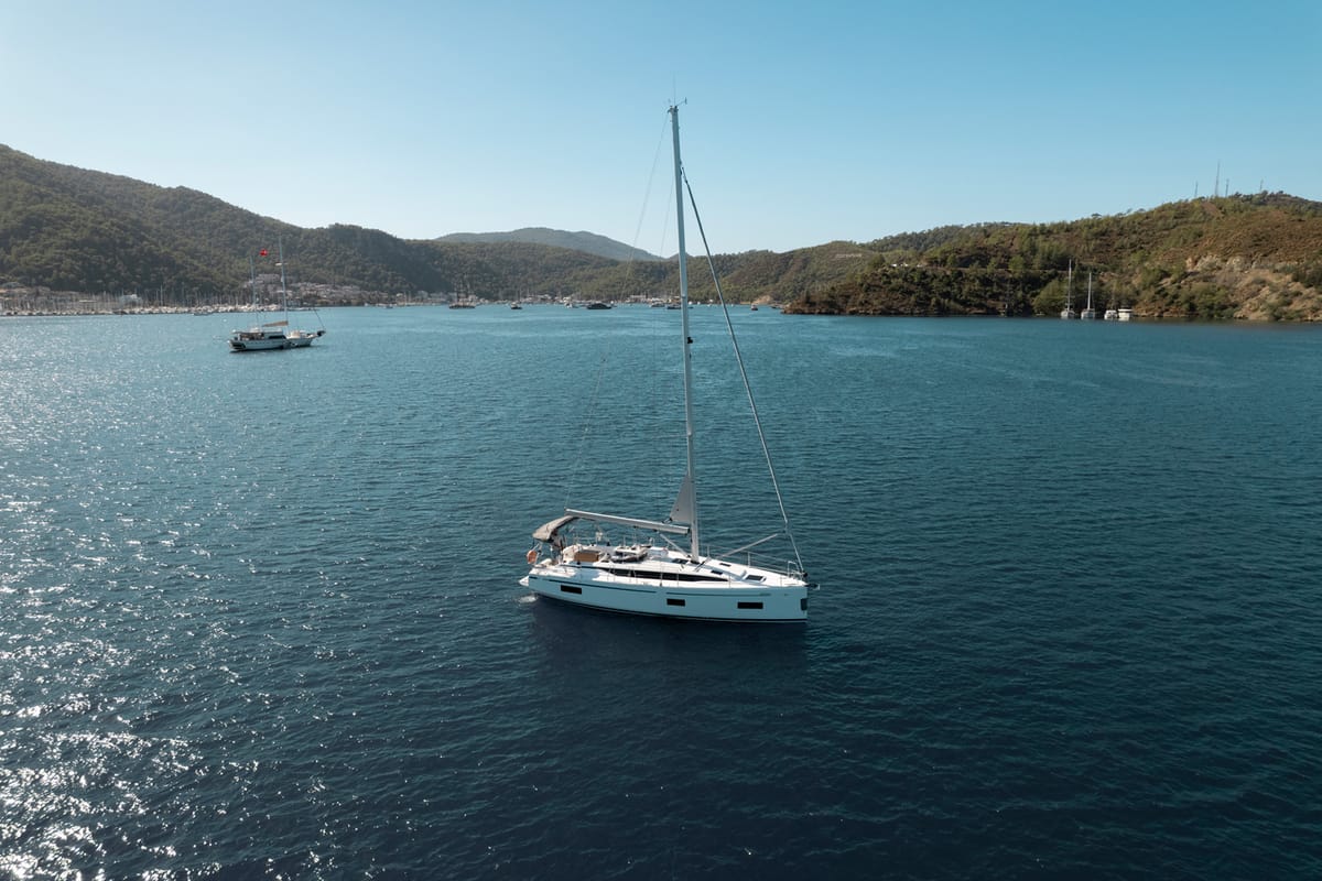 Arinna, a Bavaria C38 sailboat at Fethiye, Turkey