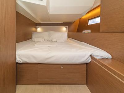 Cabin on First Friendship, a Beneteau Oceanis 51.1 sailboat at Skradin, Croatia