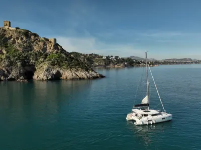 Boreas, a Lagoon Lagoon 42 catamaran at Trapani, Italy