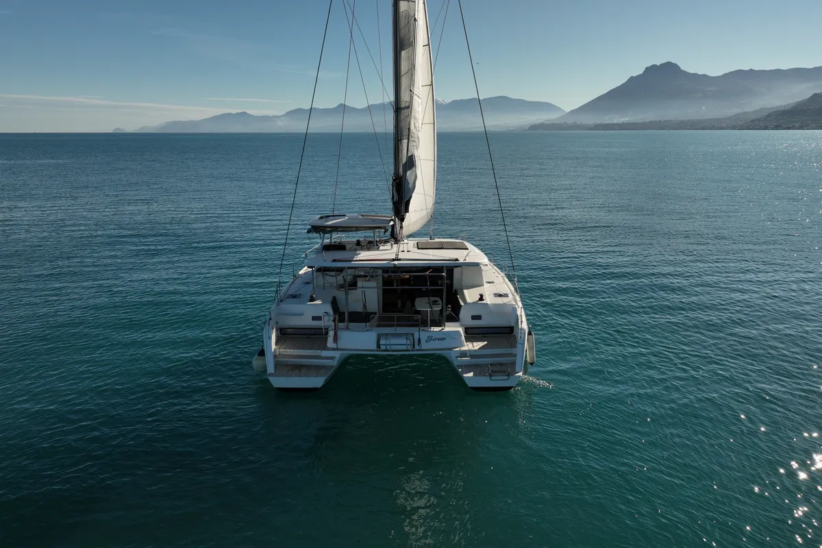 Boreas, a Lagoon Lagoon 42 catamaran at Trapani, Italy