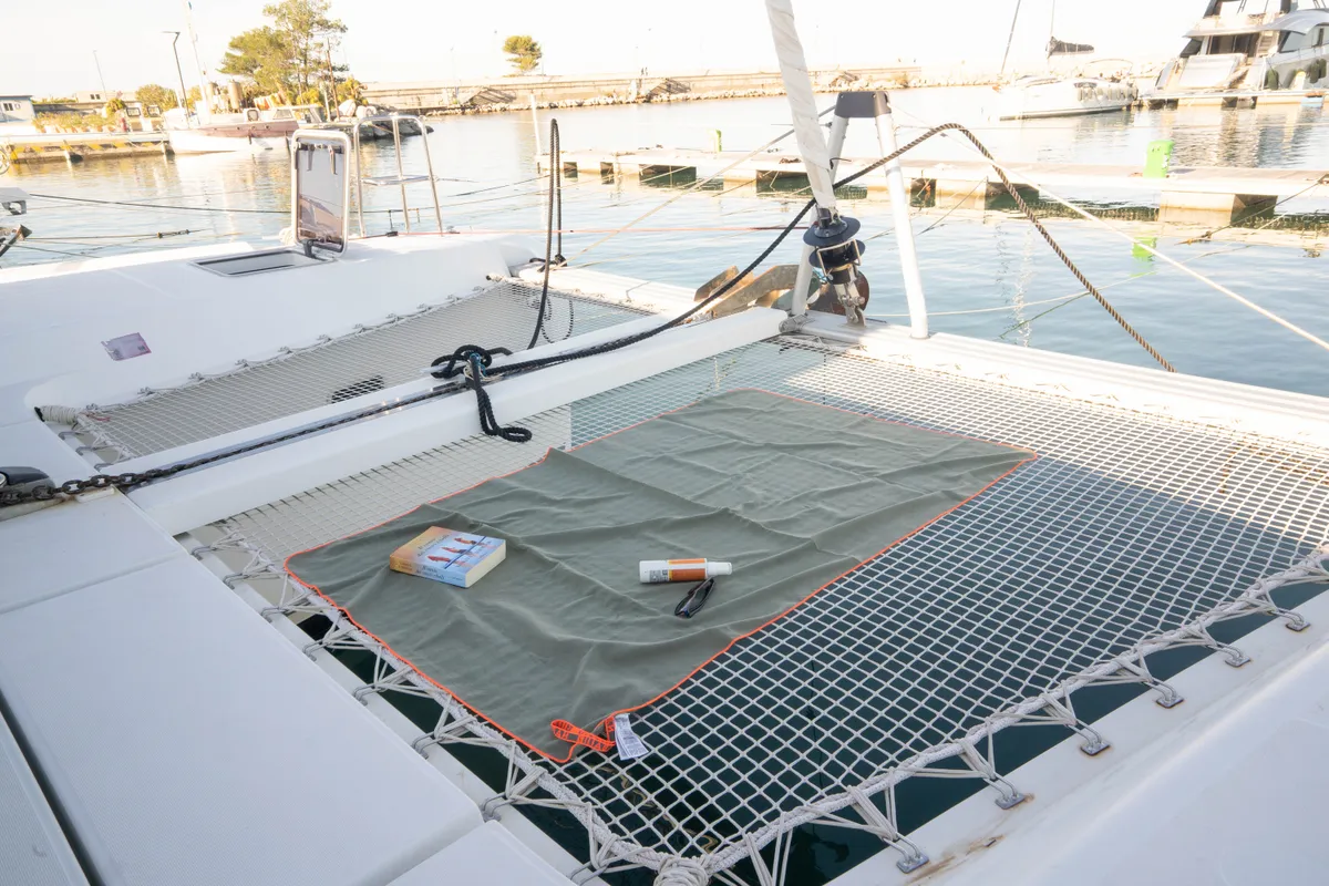 Boreas, a Lagoon Lagoon 42 catamaran at Trapani, Italy