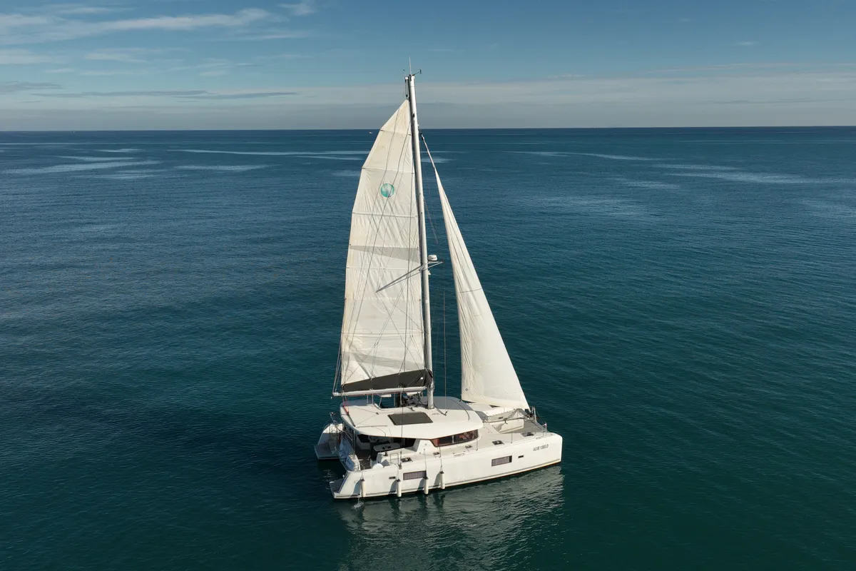 Boreas, a Lagoon Lagoon 42 catamaran at Trapani, Italy