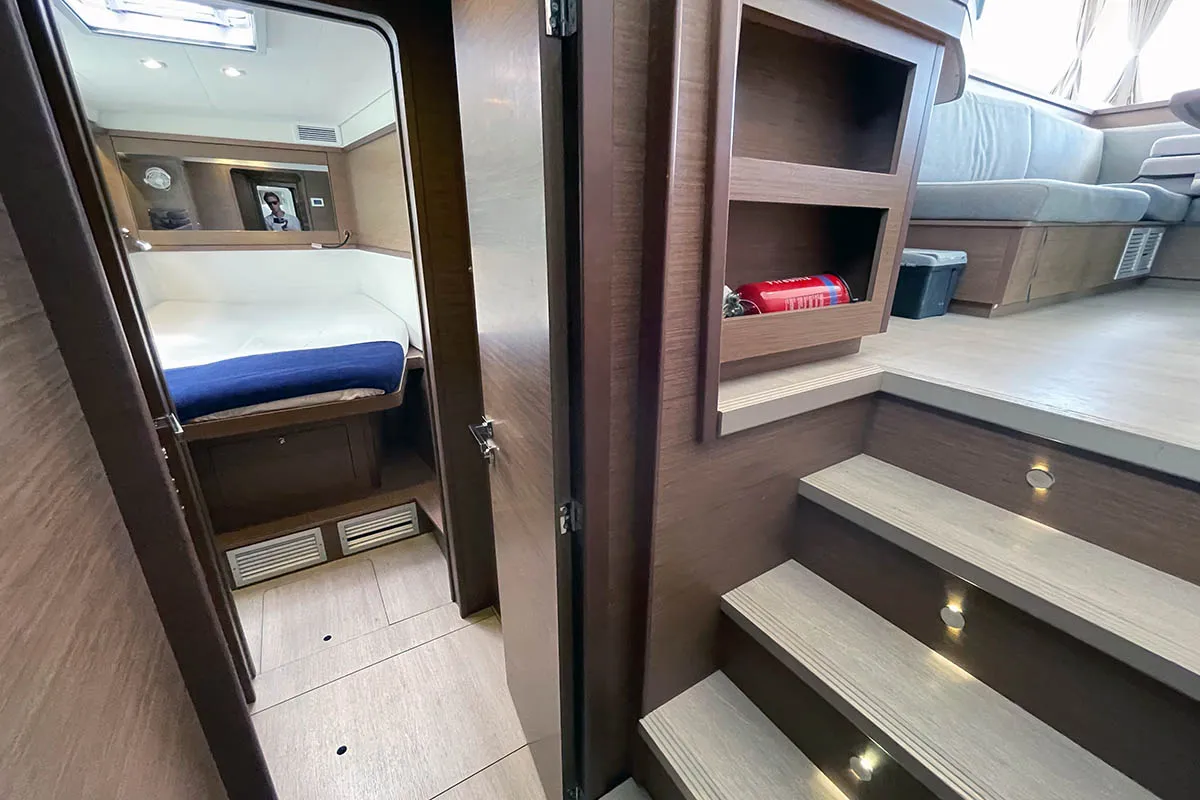 Cabin on Summer, a Lagoon 450 F catamaran at Road Town, British Virgin Islands