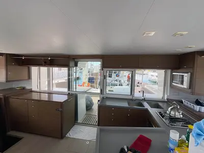 Galley of Summer, a Lagoon 450 F catamaran at Road Town, British Virgin Islands