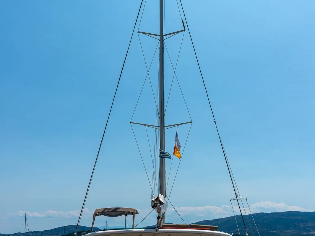 Astro, a Lagoon 400 S2 catamaran at Volos Municipality, Greece