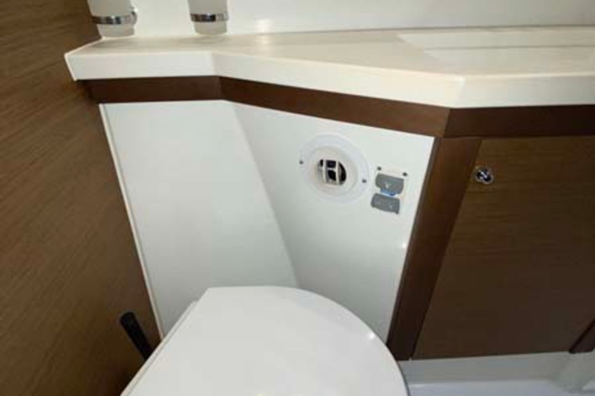 Head on Dreamelli, a Lagoon 450 F catamaran at Grad Trogir, Croatia
