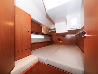 Cabin on Katharina, a Bavaria C45 Style sailboat at Grad Biograd na Moru, Croatia