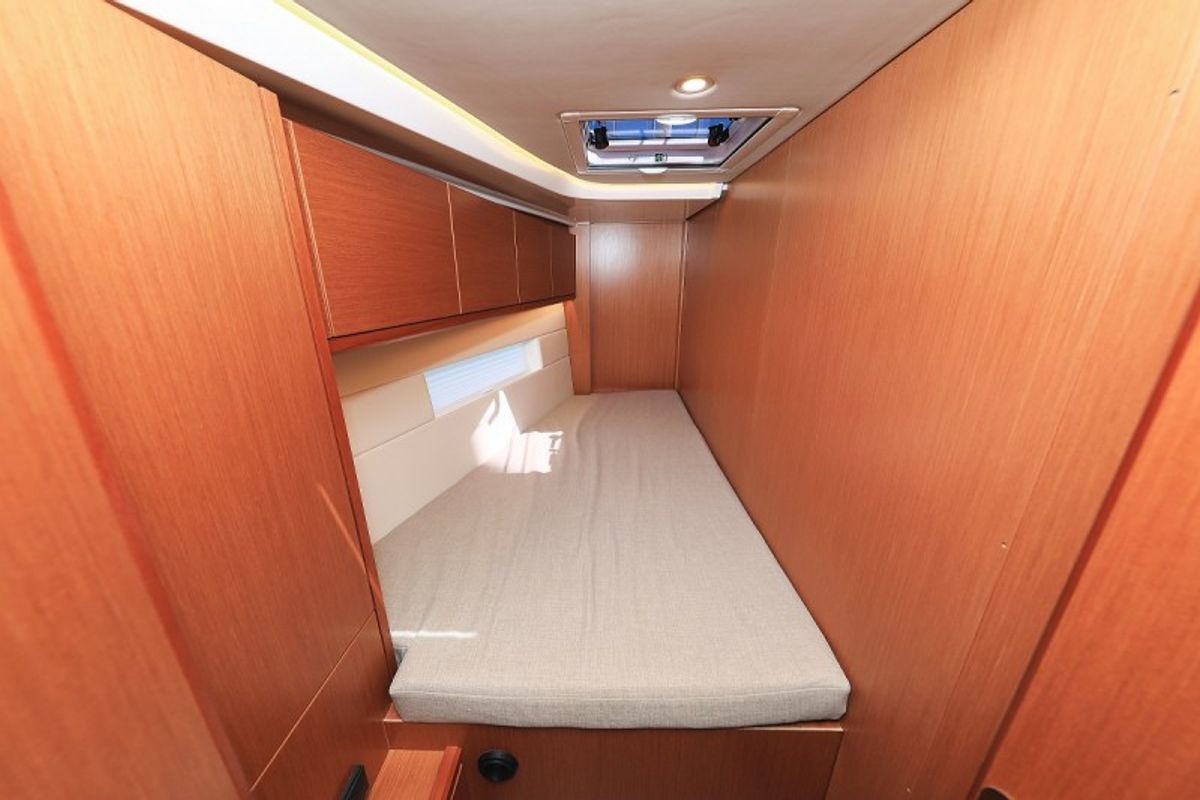Cabin on Katharina, a Bavaria C45 Style sailboat at Grad Biograd na Moru, Croatia