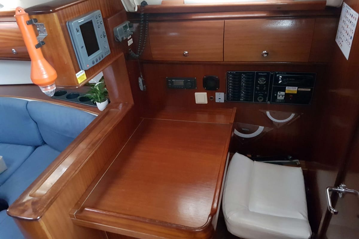 Azzurro, a Bavaria 41 sailboat at Punat, Croatia