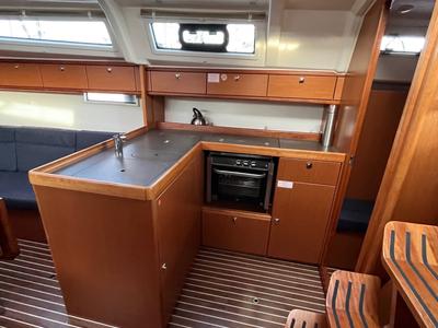 Galley of Amalia, a Bavaria Cruiser 37 sailboat at Općina Sukošan, Croatia