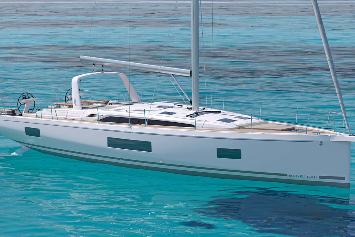AIR, a Beneteau Oceanis 52 sailboat at Kontokali, Greece