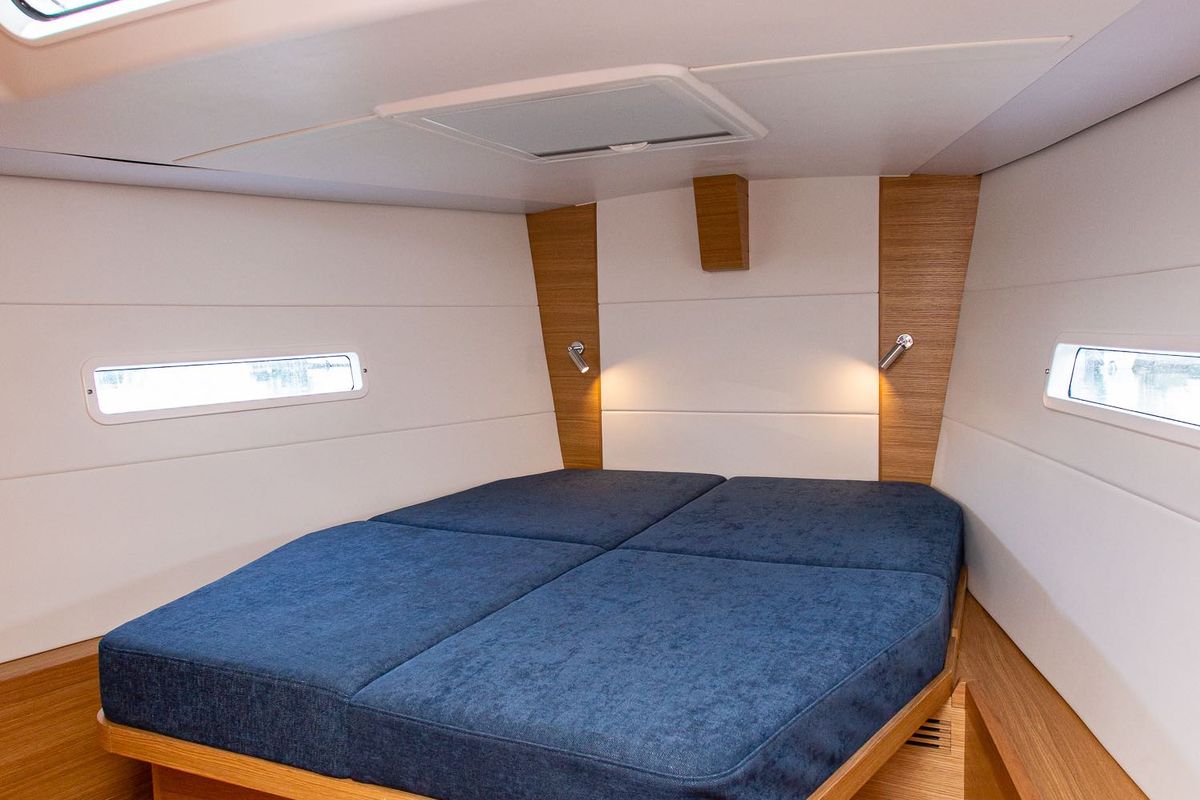 Cabin on Sophia, a X-Yachts X4⁶ sailboat at Lavreotiki Municipal Unit, Greece