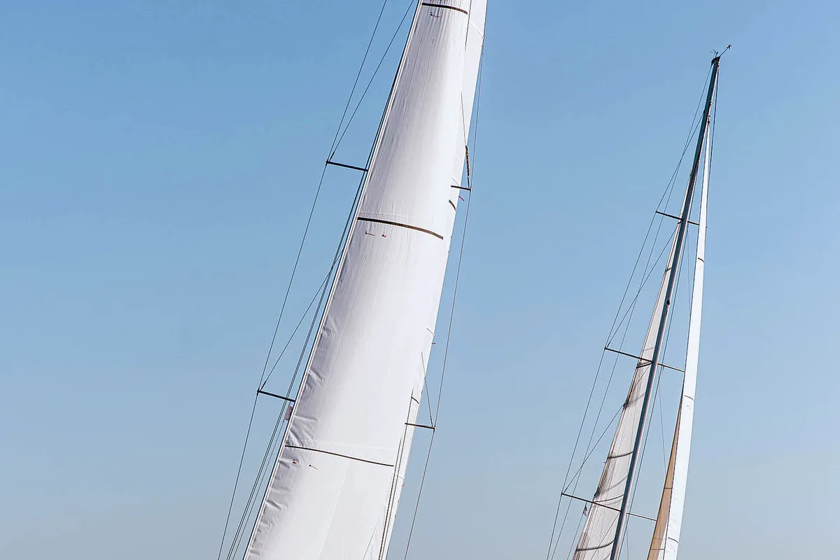 Exterior view of Sophia, a X-Yachts X4⁶ sailboat at Lavreotiki Municipal Unit, Greece