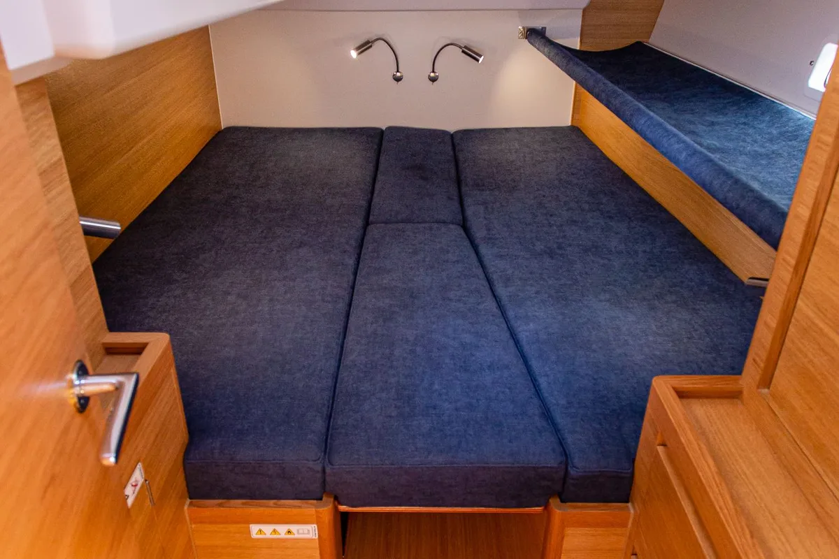 Cabin on Sophia, a X-Yachts X4⁶ sailboat at Lavreotiki Municipal Unit, Greece